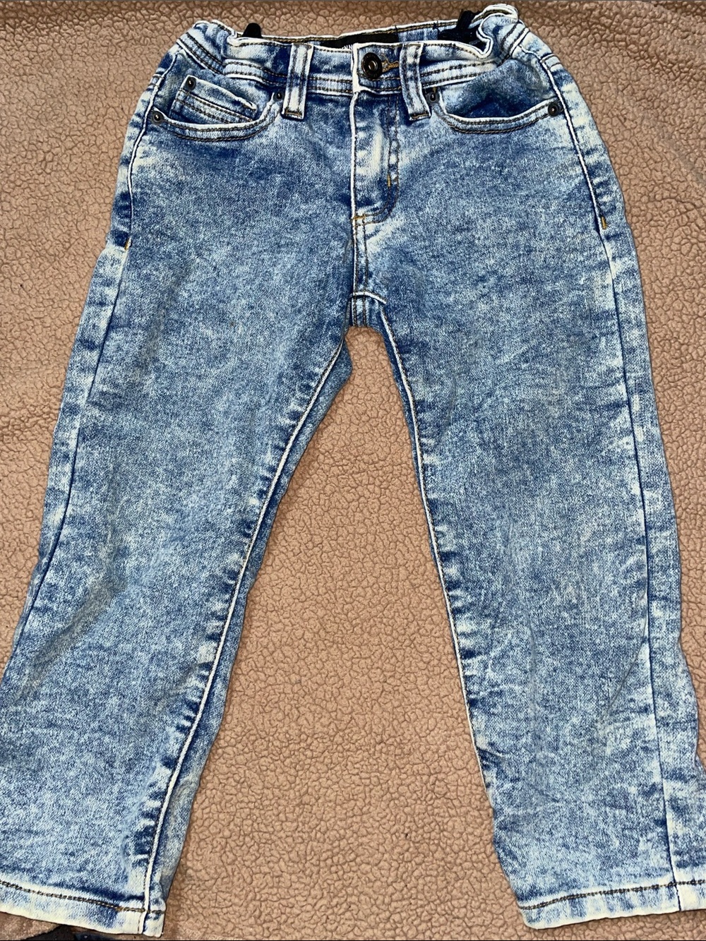 Kenneth Cole Kids Acid Wash Blue Jeans